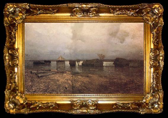 framed  Levitan, Isaak Flood, ta009-2